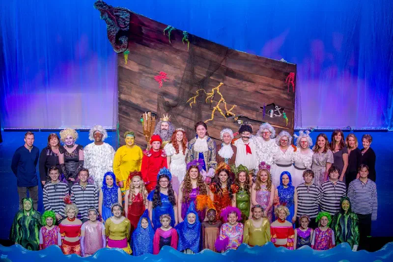 Little Mermaid Cast Photo